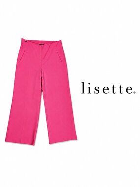 LISETTE L Montreal Pink  Pull-On Pants ~  Size 6 Made in Canada
